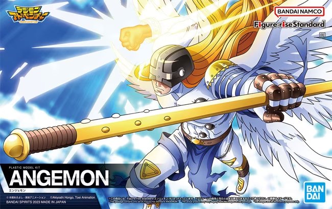 digimon - figure-rise angemon - model kit