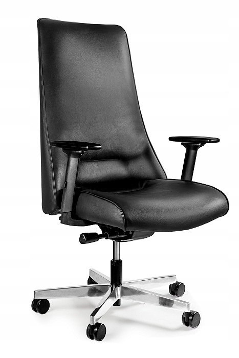 Fotel biurowy SAIL czarny/ekoskóra