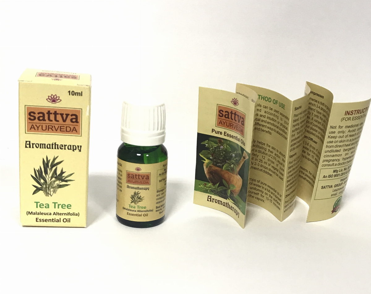 Olejek eteryczny DRZEWO HERBACIANE 10ml Sattva