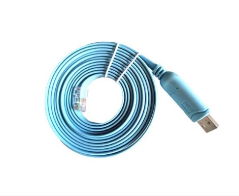 Kabel konsolowy Cisco USB-RJ45 3m do konfiguracji routerów przełączników