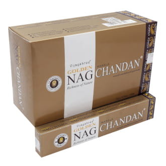 Vijayshree Kadzidełka Golden Nag Chandan Vijayshree 15g 14A7-5063D
