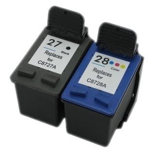 Tusze do Hp 27 XL + 28 XL 3320 3420 3520 Zestaw