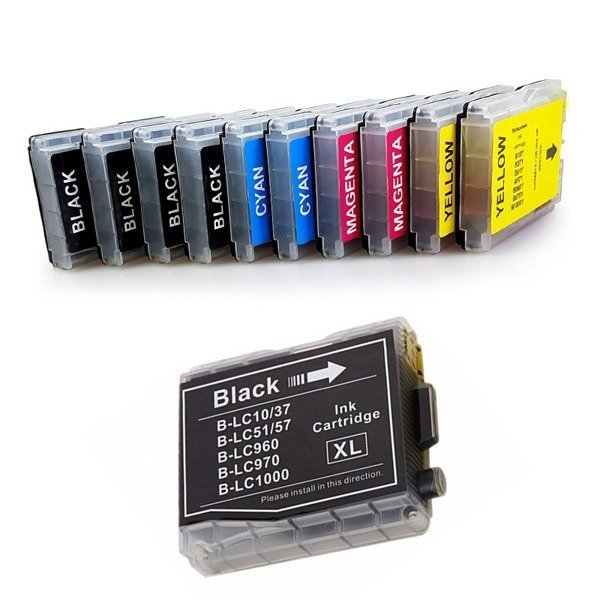 Tusze do Brother LC970 LC1000 Dcp 350C 135C 330C