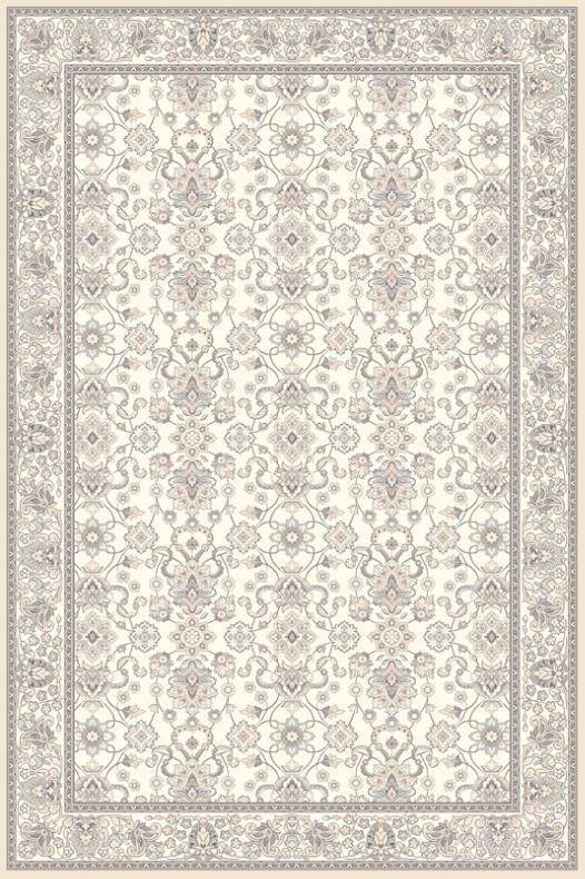 Dywan wełniany do salonu KANTABRIA Alabastrowy ISFAHAN-133x180 cm