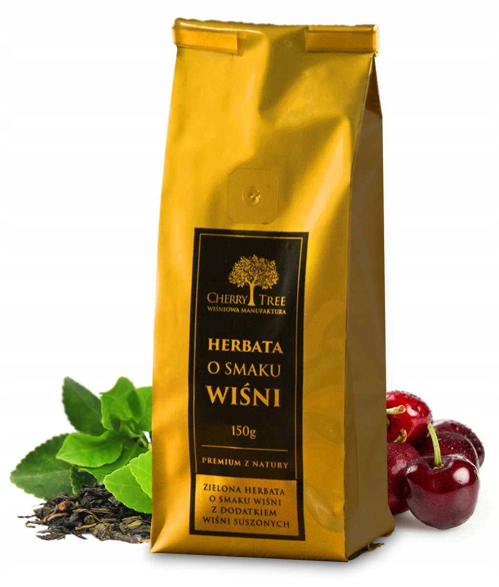 Cherry Tree Herbata Wiśniowa z Wiśnią Suszoną 150g