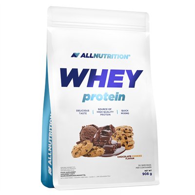 Allnutrition Whey Protein [ 908 g ] - Odżywka Białkowa WPC Koncentrat Białka Serwatki Salted Pistachio