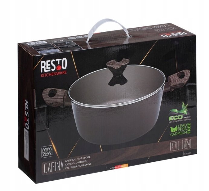 Garnek z pokrywką Resto 93019 24 cm  !