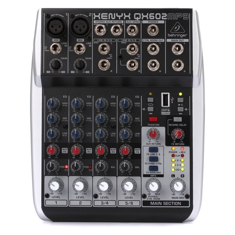 Behringer QX602MP3 Mikser audio 79660