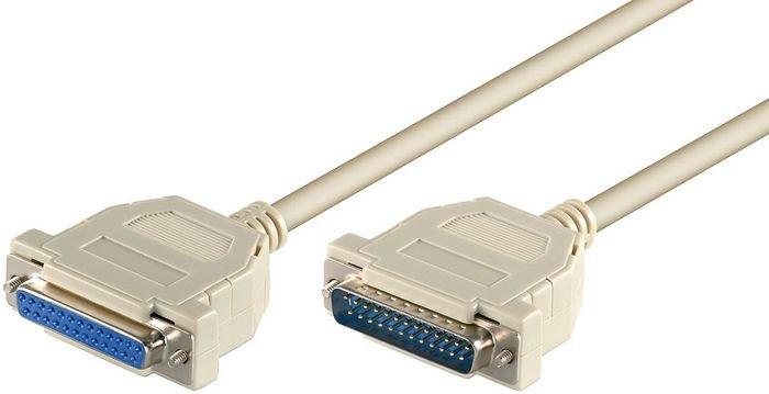Microconnect D-Sub 25-Pin Extension Cable, 3M