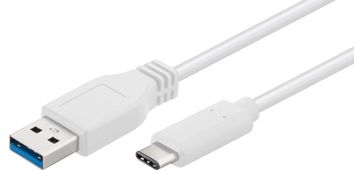 Kabel USB MicroConnect USB A MicroUSB M/M 0.5m Bia$51y USB3.1CA05W