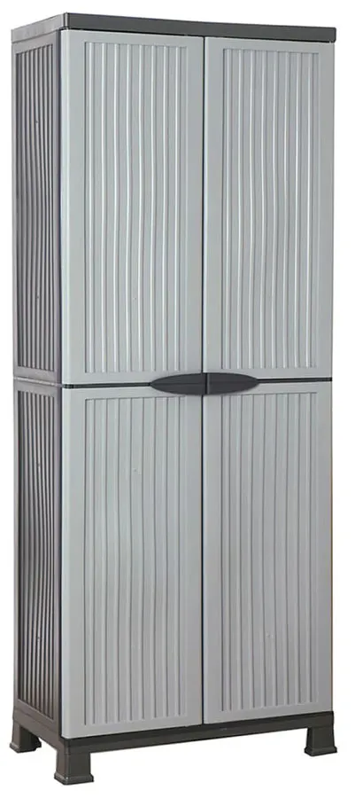 Elior Szara dwudrzwiowa szafa gospodarcza A9-N05