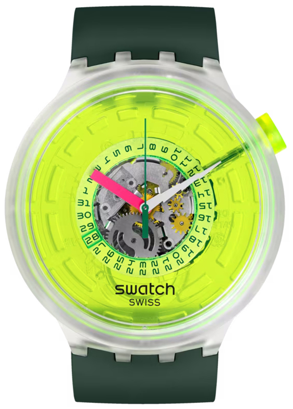 Фото - Наручний годинник SWATCH Zegarek  SB05K400  BLINDED BY NEON - Natychmiastowa WYSYŁKA 0z 