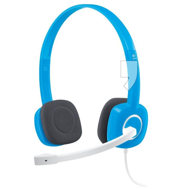 Logitech H150 niebieskie (981-000368)