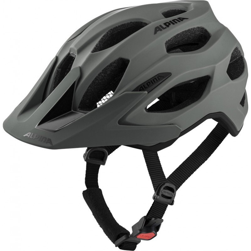 Alpina Carapax 2.0 Kask rowerowy, szary 52-57cm 2021 Kaski rowerowe 9725134