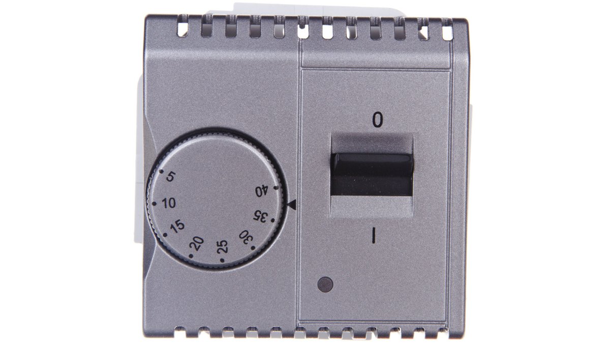 KONTAKT. Regulator-temperatury-z-czujnikiem-wewnętrznym-16A-230V~-Montaż-gniazda-na-wkręty-do-puszki-inox-met BMRT10w.02/21