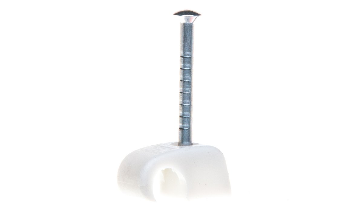 OBO Bettermann Uchwyt do kabli /4-7mm/ z gwoździem 2x25mm 2025 25 LGR 2228629 /100szt./ 2228629