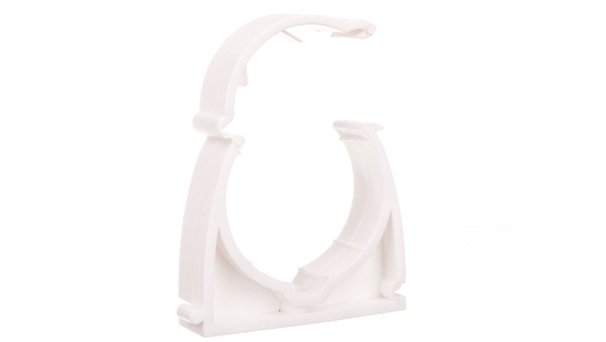 tt plast Uchwyt zamknięty do rur 50mm biały UZ 50 10503 100szt. 100szt.