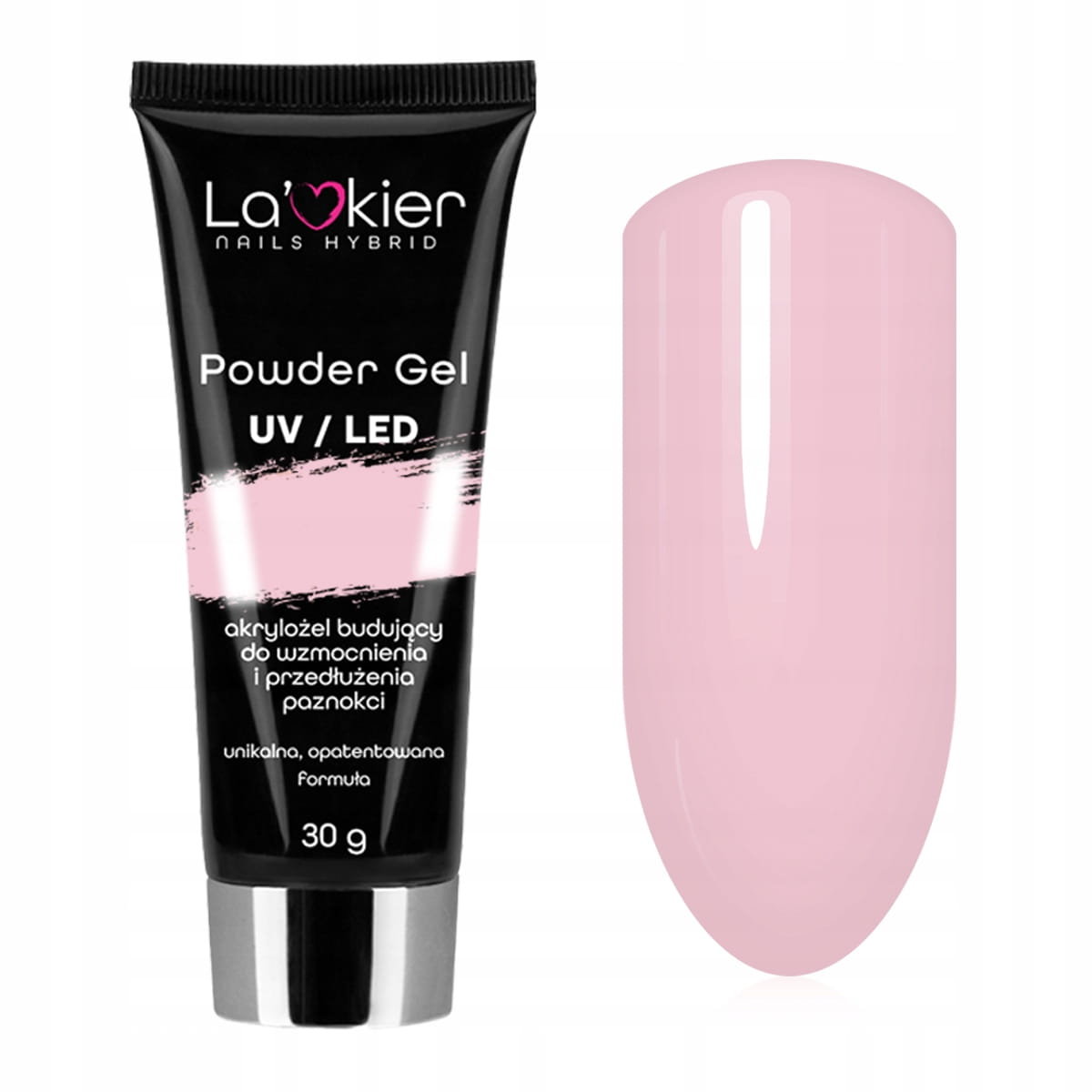 La'Kier, Powder Gel, Akrylożel, 30ml, Paznokci,e French Pink