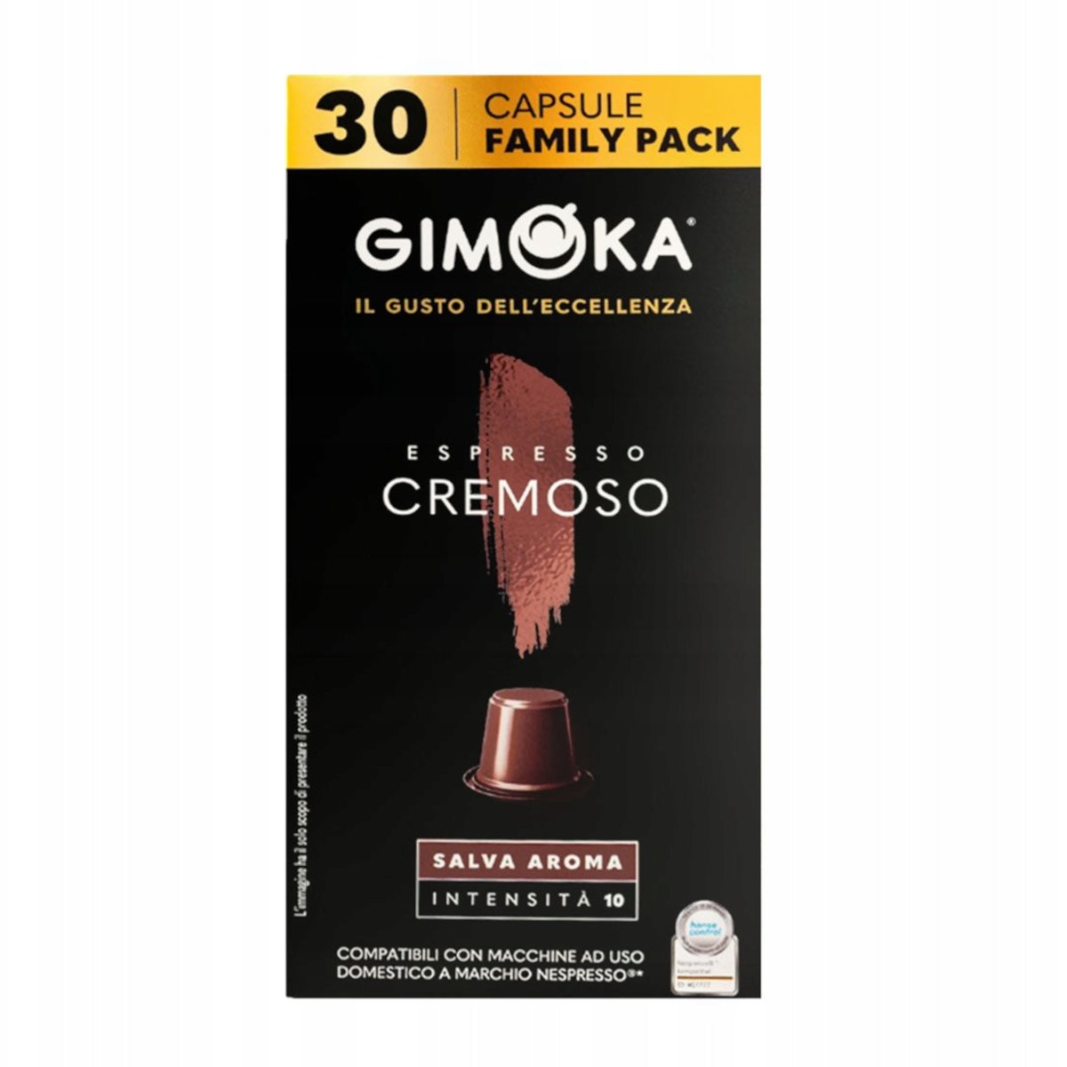 Gimoka 30SZT KAPS NESPRESSO CREMOSO 6