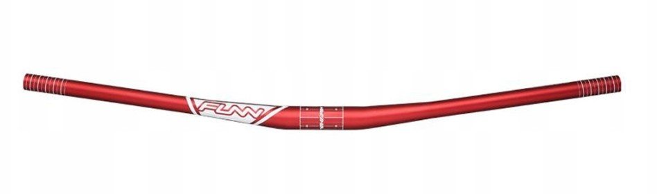 FUNN Kinpin Supreme Kierownica rowerowa 31,8mm 15mm, red 785mm 2021 Kierownice MTB 17458