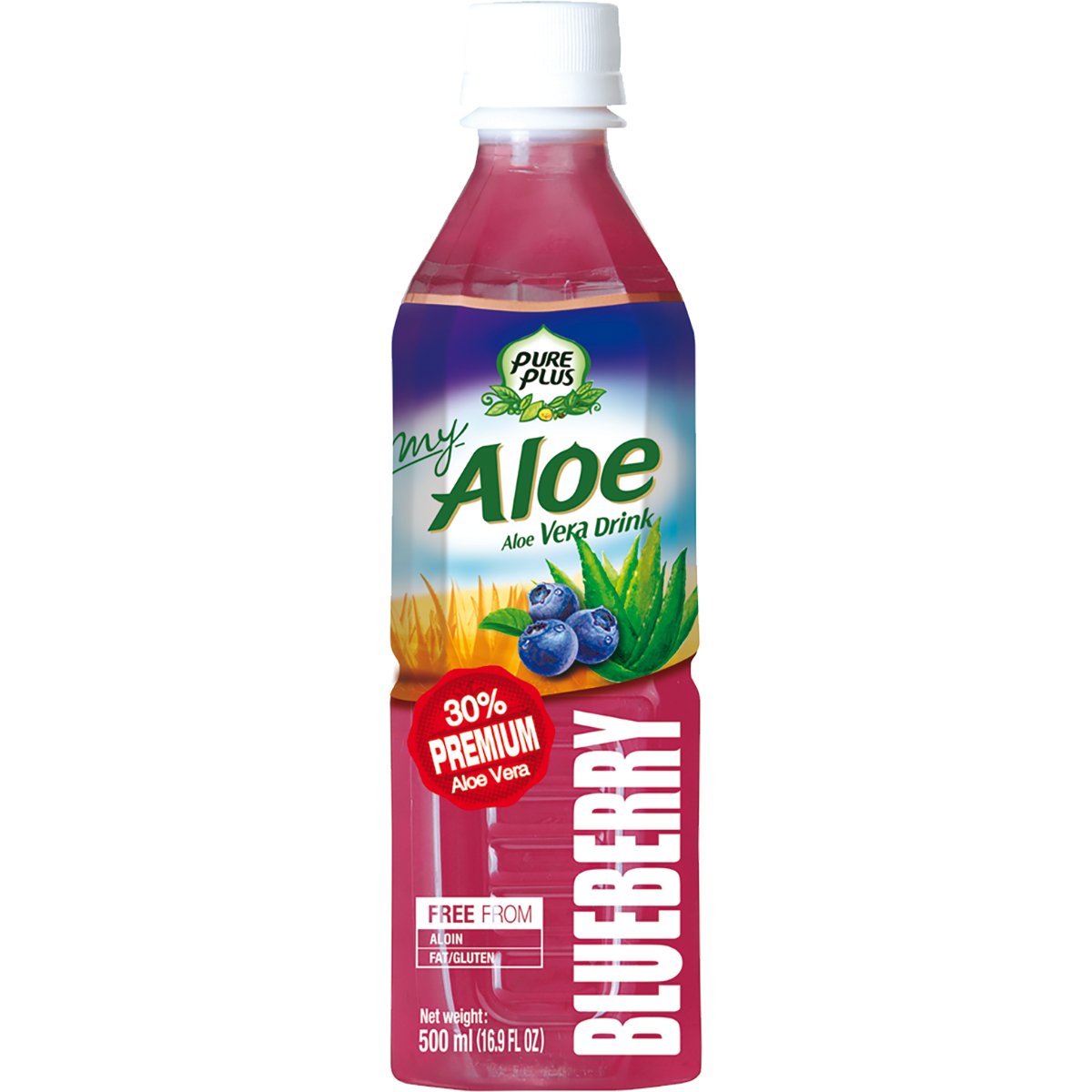 Pure Plus Napój z aloesem - Jagoda 500 ml