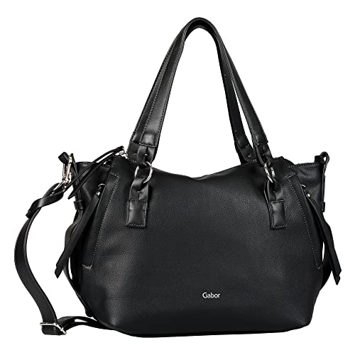 Gabor, Florencia, damska torba na zakupy, czarny, 37x15x22,5