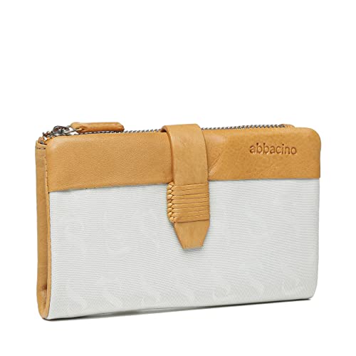 Abbacino Tozeur, akcesoria podróżne-portfel dla kobiet, Beżowy, Mediana