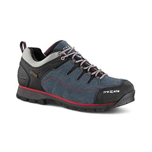 Trezeta Hurricane Evo Low WP, Męskie buty turystyczne, Taille Unique, Niebieski czerwony, 43 EU