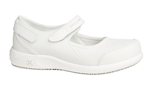 Oxypas Nelie, damskie buty ochronne, białe (Wht), 8 UK (42 UE)