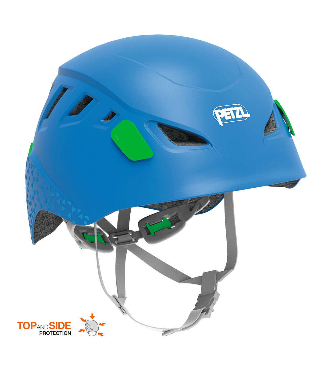 Petzl Picchu Helmet, niebieski 48-58cm 2021 Kaski wspinaczkowe A049AA00