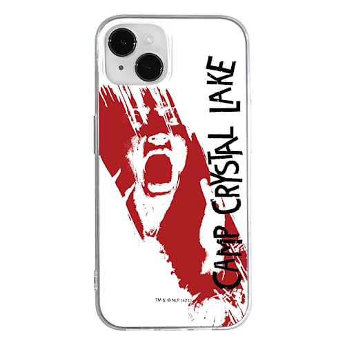 ERT GROUP etui na telefon Iphone 14 PLUS, case oryginalny i oficjalnie licencjonowany przez Horror, wzór Friday The 13th 010, optymalnie dopasowane, plecki z TPU częściowo przeźroczyste
