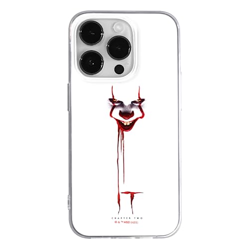 ERT GROUP etui na telefon Iphone 14 PRO, case oryginalny i oficjalnie licencjonowany przez Horror, wzór It 024, optymalnie dopasowane, plecki z TPU częściowo przeźroczyste