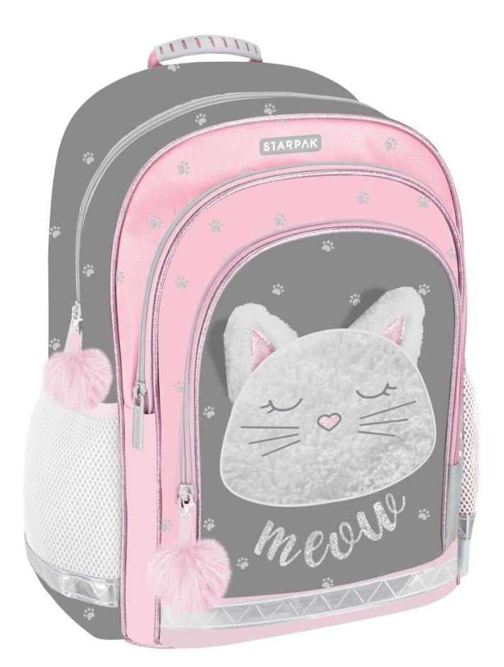 Starpak Plecak szkolny. Plush Cat 486152