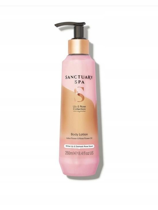 Sanctuary, Body Lotion, Balsam Do Ciała, Róża I Biała Lilia Lotos, 250ml