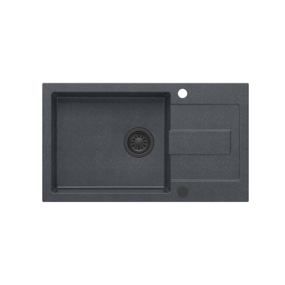 QUADRON Zlewozmywak CHRISTIAN 136 XL czarny HCQC57845CZK_PC0