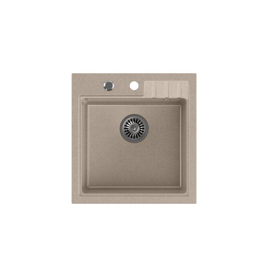 QUADRON Zlewozmywak granitowy beżowy PETER 110 HCQP5052BEZK