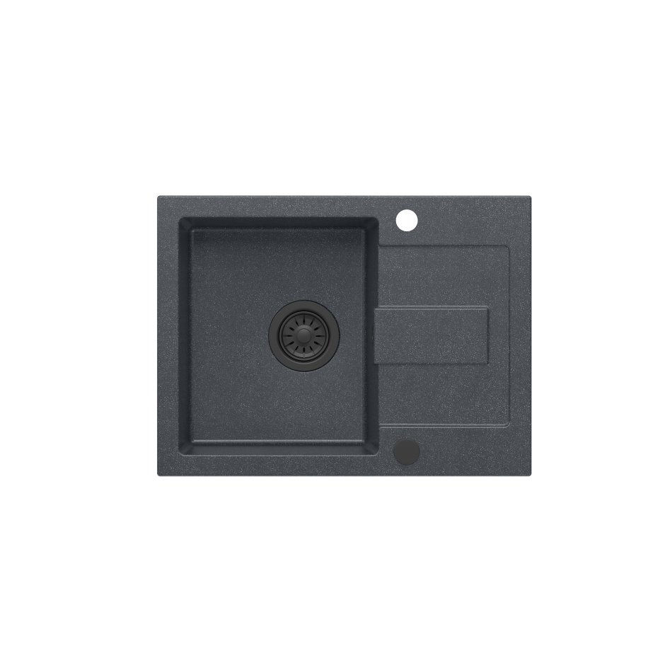 QUADRON Zlewozmywak CHRISTIAN 116 czarny HCQC6045CZK_PC0