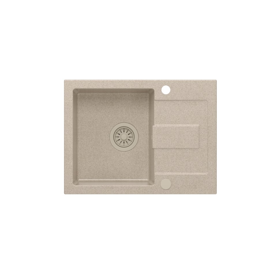 QUADRON Zlewozmywak CHRISTIAN 116 beżowy HCQC6045BEZK_PC0