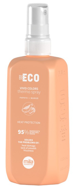 Mila Professional BE ECO Vivid Colors, spray termoochronny do włosów farbowanych, 250ml