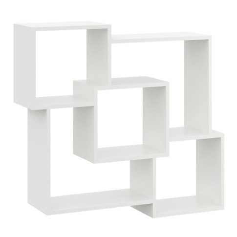 Biała skandynawska półka wisząca G8-A26