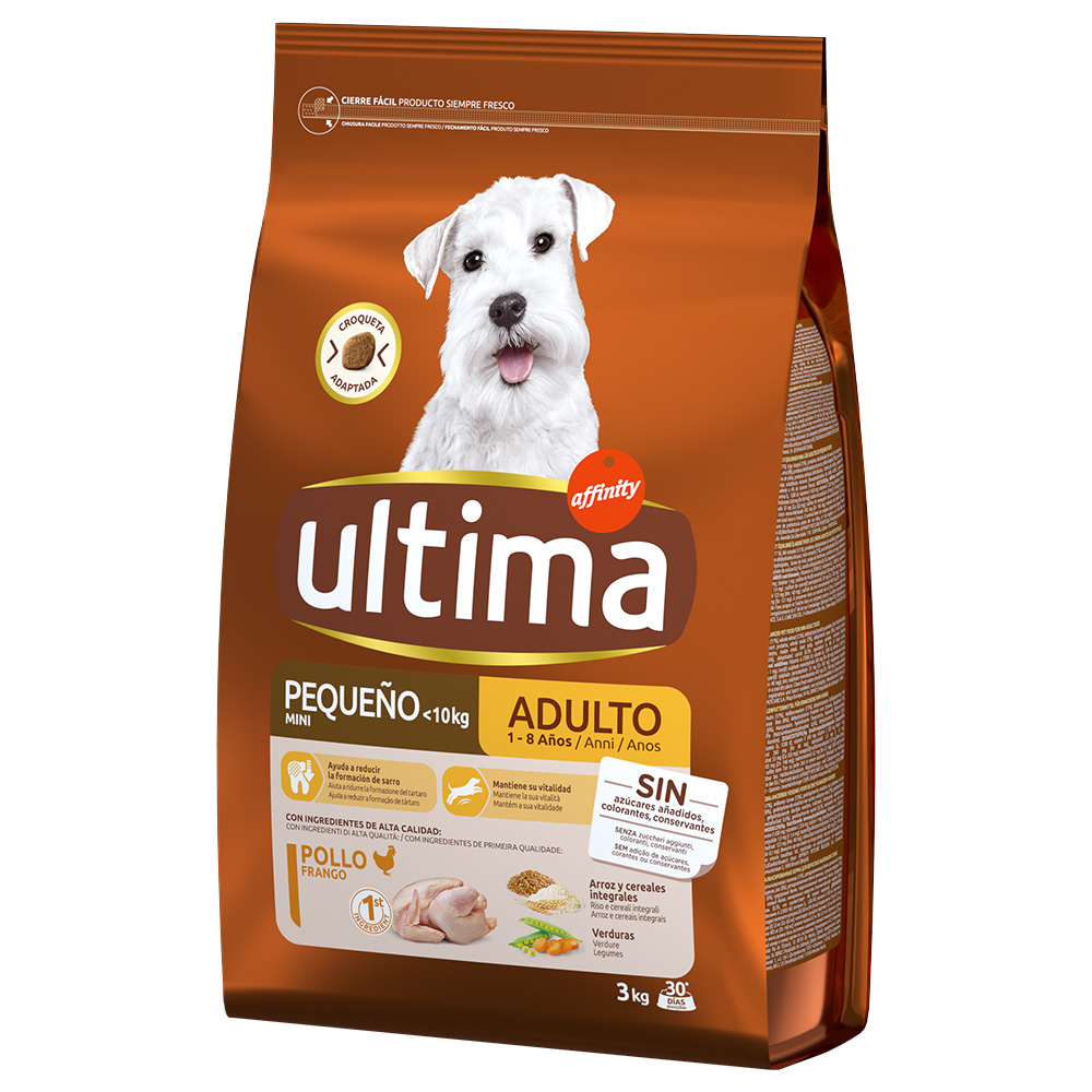 Ultima Mini Adult, kurczak - 3 kg