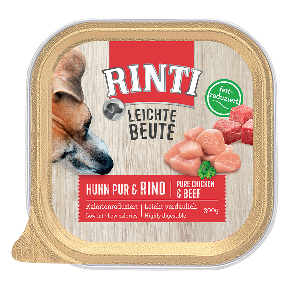 RINTI Leichte Beute, 9 x 300 g - Kurczak i wołowina