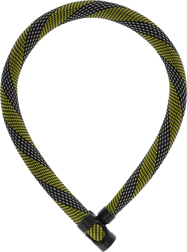 Zapięcie łańcuch Abus IVERA CHAIN7210 110cm yellow