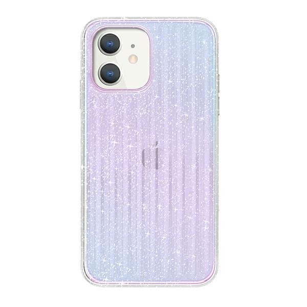 Uniq UNIQ Coehl Linear etui na iPhone 12 mini fioletowy
