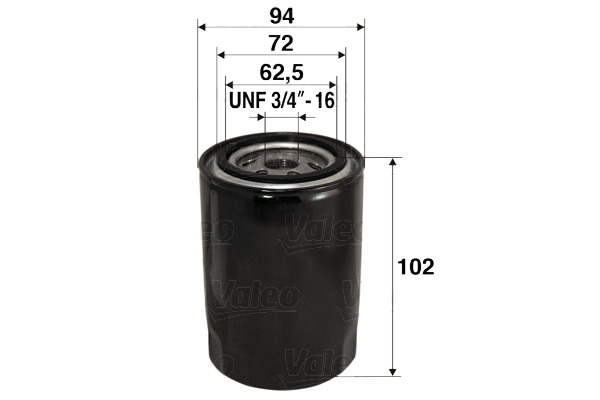 Filtr oleju VALEO 586066