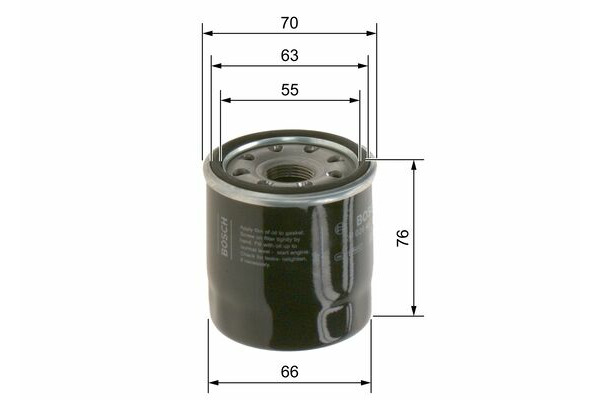 Filtr oleju BOSCH F 026 407 142