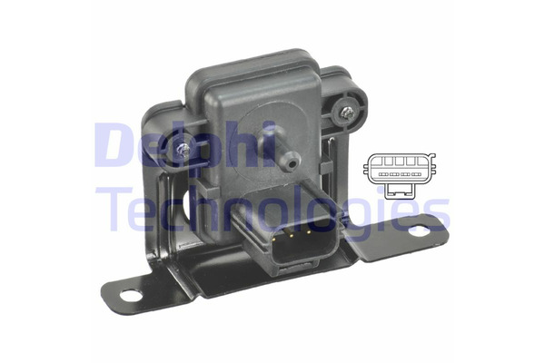 DELPHI Czujnik, ciśnienie w kolektorze dolotowym DELPHI PS10126