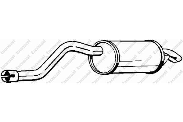 BOSAL Tłumik końcowy 200-081