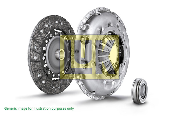 LUK ZESTAW SPRZĘGŁA  624375700 SUBARU IMPREZA/LEGACY/FORESTER 2,0D 09-