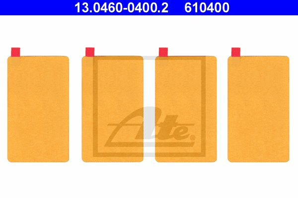 ATE ZESTAW INSTALACYJNY KLOCKA HAMULCOWEGO 13.0460-0400.2